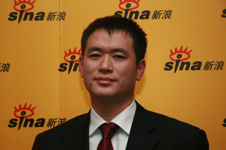 图:银华领先策略基金经理万志勇2月18日下午做客新浪财经会客厅,来源:新浪财经